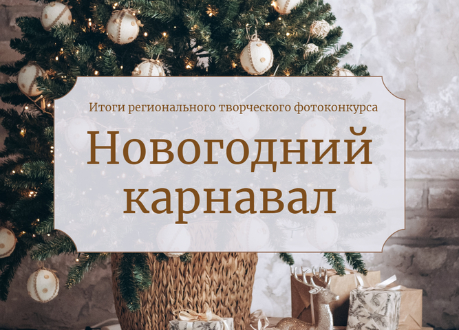 Итоги регионального творческого фотоконкурса новогодних образов «Новогодний карнавал»