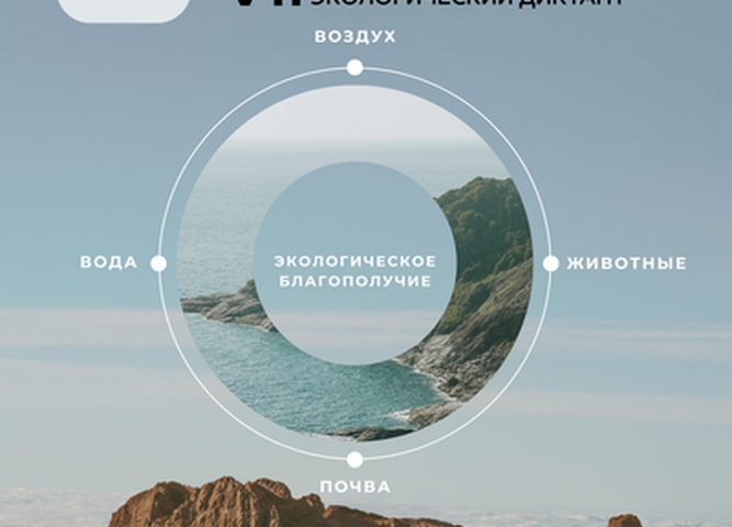 Открыта регистрация на участие в Международном экологическом диктанте 
