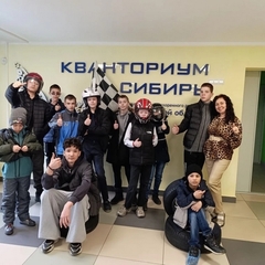 В детском технопарке «Кванториум Сибирь» прошла экскурсия для школьников из Ангарска