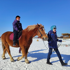В Грановщине прошли соревнования по адаптивному конному спорту «Зимняя Тропа»