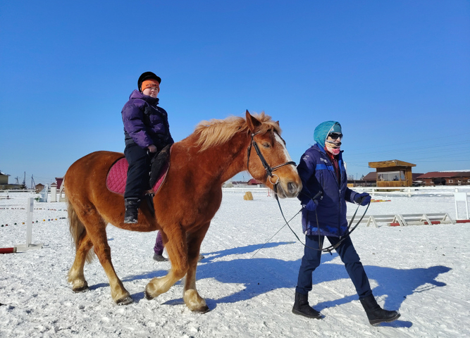 В Грановщине прошли соревнования по адаптивному конному спорту «Зимняя Тропа»