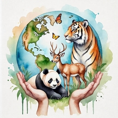 Приглашаем к участию в региональном этапе Международного детского экологического форума «Дети в защиту животного мира»