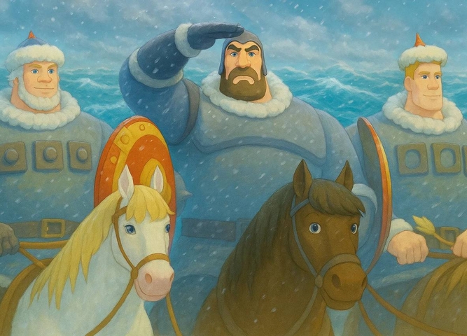 Приглашаем детей 8-14 лет и их родителей на масштабную уличную новогоднюю программу «Богатыри на страже Байкала».