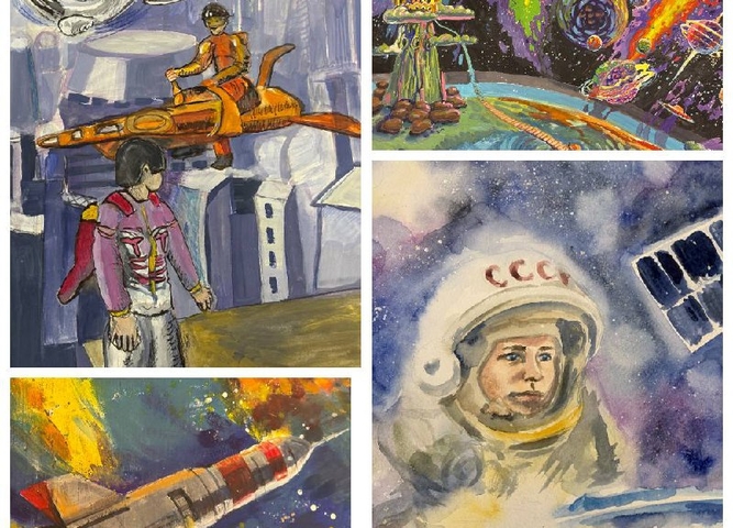 Стартует Межрегиональный конкурса детских рисунков «Космос глазами детей»