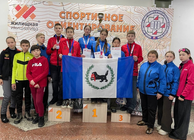 Сборная команда Иркутской области выступила на первенстве СФО по спортивному ориентированию на лыжных дистанциях