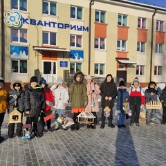 Экологический десант «Покормите птиц зимой» прошел в детском технопарке «Кванториум Сибирь»