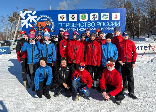 Сборная Приангарья заняла 3-е место на первенстве России по спортивному ориентированию в лыжных дистанциях