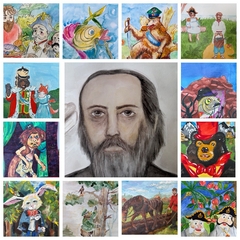 Более сотни юных художников стали участниками конкурса детских рисунков «Сказки Щедрина на бумаге»