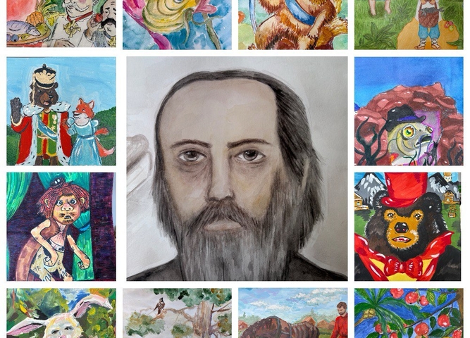 Более сотни юных художников стали участниками конкурса детских рисунков «Сказки Щедрина на бумаге»