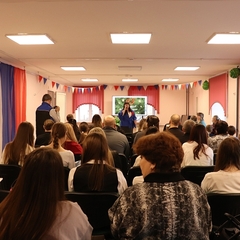 В детском технопарке «Кванториум Сибирь» прошло мероприятие «О Родине, о мужестве, о славе!»