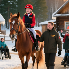 Принимаются заявки на Региональные соревнования по адаптивному конному спорту «Зимняя тропа»